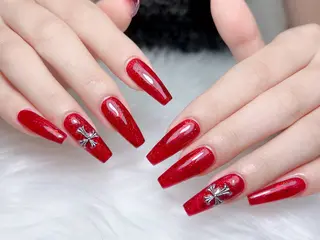 ネイル M🌷nail 長さだし専門店のネイルデザイン