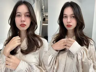 ロング カラー ECLART 横浜 井口聖也のヘアスタイル