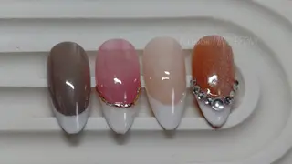 ネイル PINK PEONY AMIのネイルデザイン
