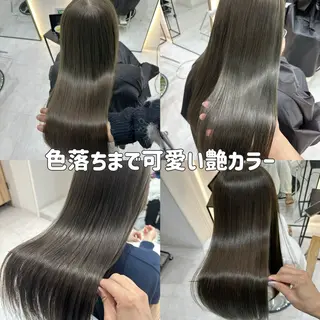 ロング カラー 福田 れん/個室 透明感/艶髪のヘアスタイル