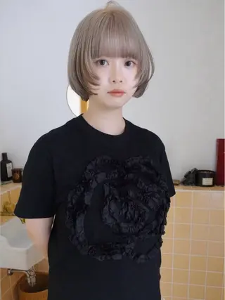 ショート カラー haruno/立川/ モデル募集中🥕のヘアスタイル