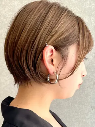 ショート 似合わせカット/ レイヤーカット/新谷のヘアスタイル