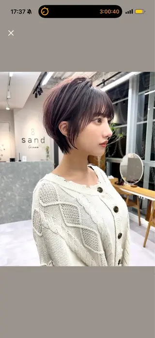 ショート ゆい 似合わせcutのヘアスタイル