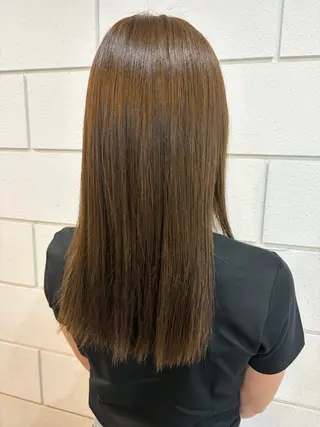 ロング カラー 土屋 梓咲のヘアスタイル