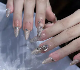 セミロング Bibi nail Osakaのネイルデザイン