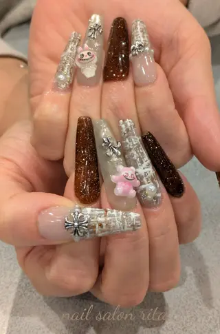 ネイル 柴田 理紗のネイルデザイン
