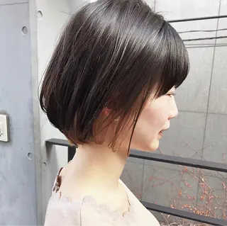 ショート カラー 大人女性ショート専門 tomodaのヘアスタイル