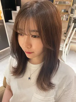 ミディアム 🫧美髪縮毛矯正 🫧SEKIのヘアスタイル