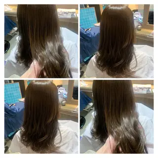 ロング カラー レイヤーカット×髪質 改善💎HARUKAのヘアスタイル