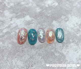 ネイル Nail •Head スパFortunaのネイルデザイン