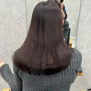 セミロング カラー yuu/髪質改善 カラー🌛のヘアスタイル