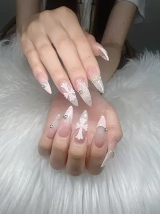 ネイル Lee Nails チップ長さだし専門店のネイルデザイン