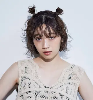 ショート パーマ 🌀くせ毛風 ナチュラルパーマ優吉のヘアスタイル