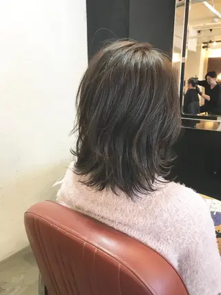 ミディアム 艶髪/フリーランス 木山ゆかりのヘアスタイル