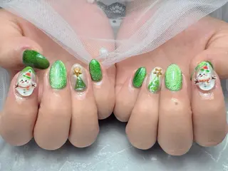 ネイル マジック ミラーのネイルデザイン