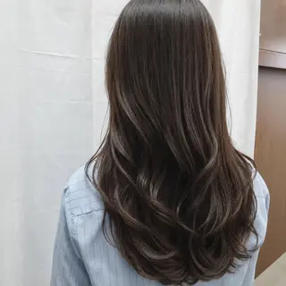 ロング 韓国ヘア/レイヤー キムジュンヒョンのヘアスタイル