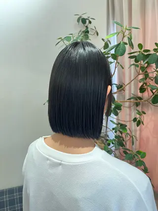 ミディアム 竹口 莉央のヘアスタイル