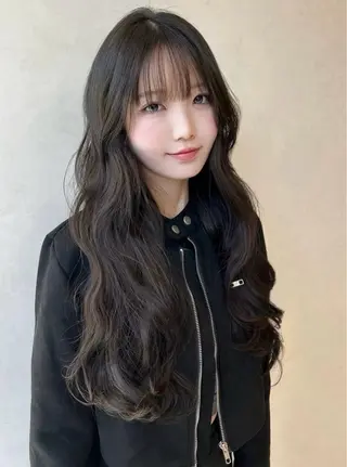 ミディアム カラー ヘアアレンジ 透明感×艶髪 🫒maki🎀のヘアスタイル