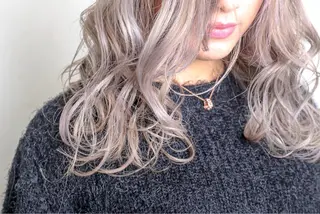 ロング カラー &.TIGRE 永野成知のヘアスタイル