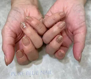 ネイル PURE BLUE NAILのネイルデザイン