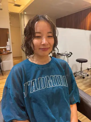 ショート カラー パーマ 🔆メンズパーマ🔆 とやましゅうとのヘアスタイル