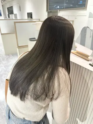 ロング カラー 健太郎 髪質改善/透明感のヘアスタイル