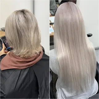 ロング カラー KEISUKE🐶 カラー×エクステ特化のヘアスタイル
