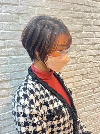 ショート 襟足でお悩みの方✂︎ くびれ職人ハシモトのヘアスタイル