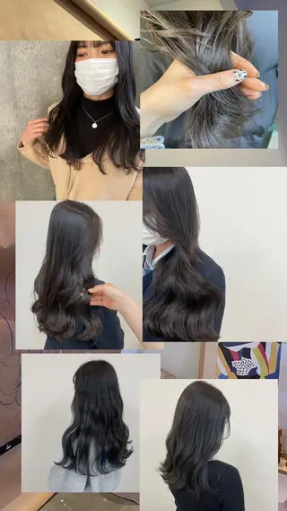 ミディアム もりたみかこ 美容師お休み中のヘアスタイル