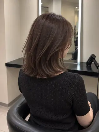 ミディアム カラー 🌈ウルトワ水素 髪質改善naru🌈のヘアスタイル