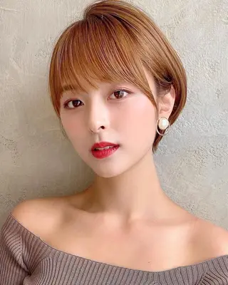 ショート 新宿　ショート・ボブ カットモデル募集のヘアスタイル
