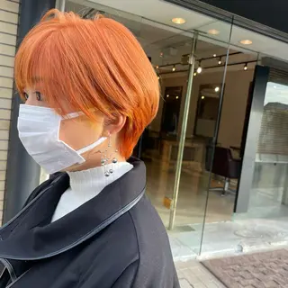 ショート minatsu 東京の技術を京都でのヘアスタイル