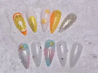 ネイル lucky nail 歌舞伎町のネイルデザイン