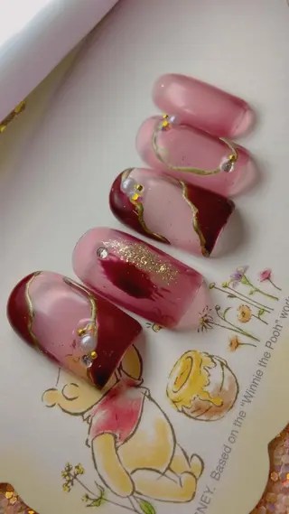 ネイル HandSnail 座間自宅ネイルサロンのネイルデザイン