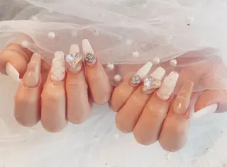 セミロング ninabeauty 新宿のネイルデザイン