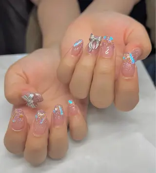 ネイル AISAフィル× ハードモチ最強のネイルデザイン