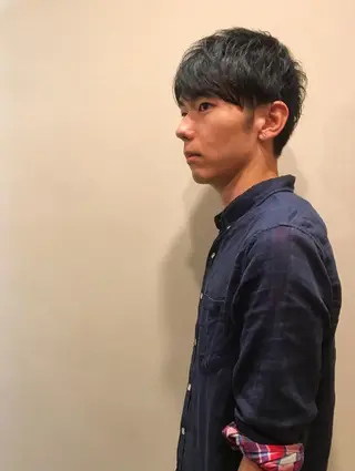 ショート パーマ メンズ 中村 梨沙のマツエク・マツパデザイン