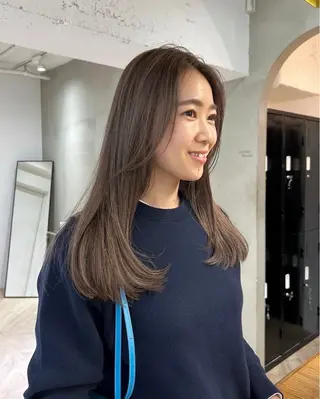 ロング カラー ダブル透明感カラー/ ロングカット/Rioのヘアスタイル