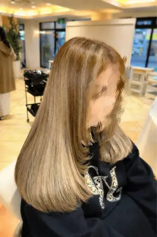 ロング カラー 小顔レイヤー💗 木村実樹のヘアスタイル
