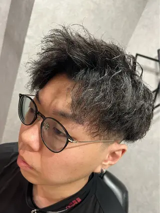ミディアム 🌈予約の98%パ ーマ⭕️🌈福本のヘアスタイル