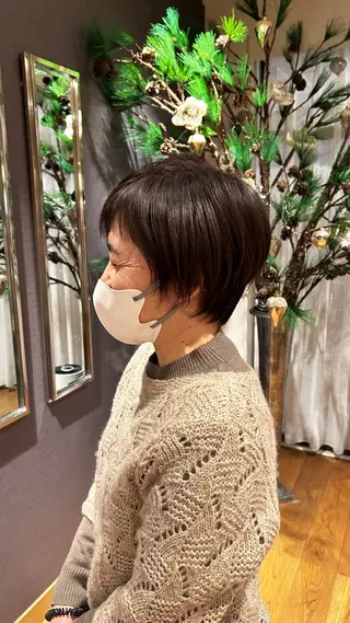 ショート 竹村 アカリのヘアスタイル
