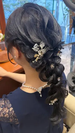 ロング ヘアアレンジ Haruka ハルカのヘアスタイル