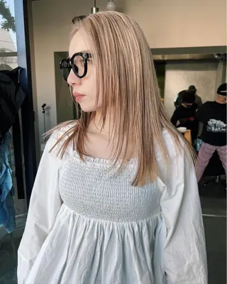 ロング カラー 梅田デザインカラー 🌈🏆ヒノキのヘアスタイル
