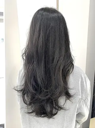 ロング 髪質改善/艶カラー 縮毛矯正/山本由梨のヘアスタイル