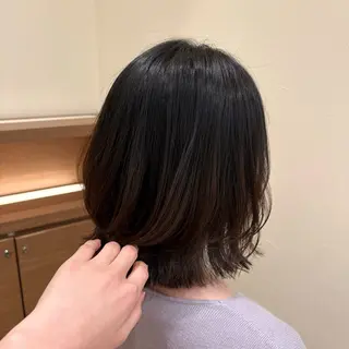 ミディアム トヨダ🤍 パーマのヘアスタイル