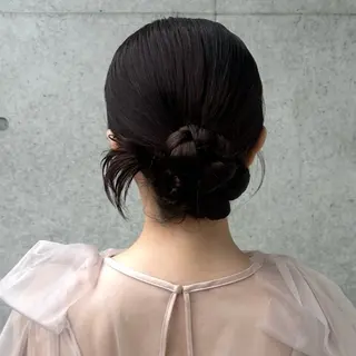 ヘアアレンジ 🎀絶対かわいい🎀 モテ髪ヘアセット🎶のヘアスタイル