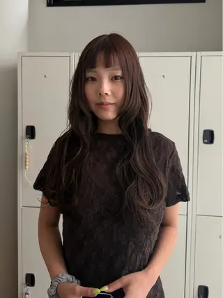 ロング カラー 🟧asa/髪質改善 /レイヤーカット🟧のヘアスタイル