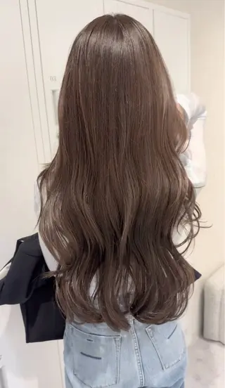 ロング カラー 艶カラー🎀Cara アシスタントwakoのヘアスタイル