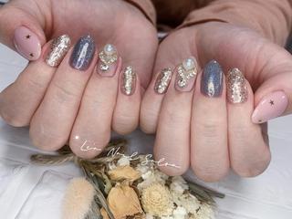 ミディアム カラー ネイル Le’a NailSalonのネイルデザイン