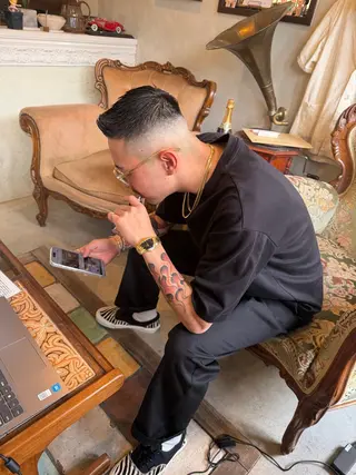 ショート メンズ 山田 蓮太のヘアスタイル